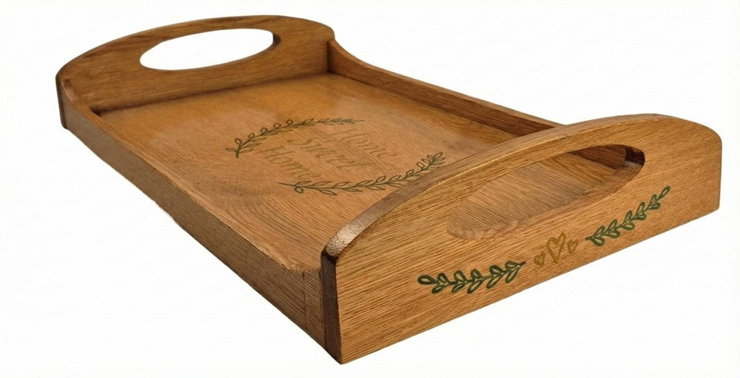 Solid White Oak Serving Tray