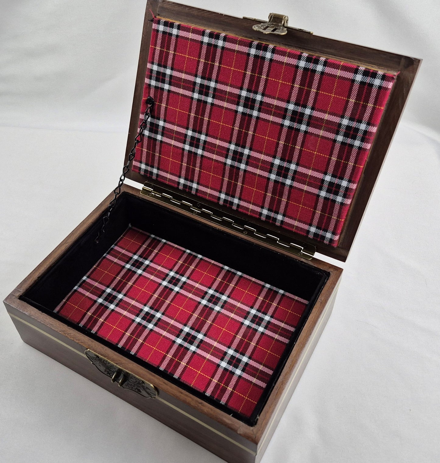 Solid Walnut Keepsake Box