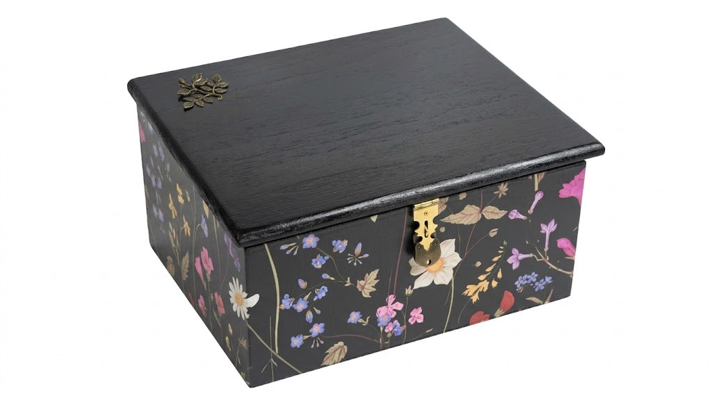 Floral Wrap Keepsake Box