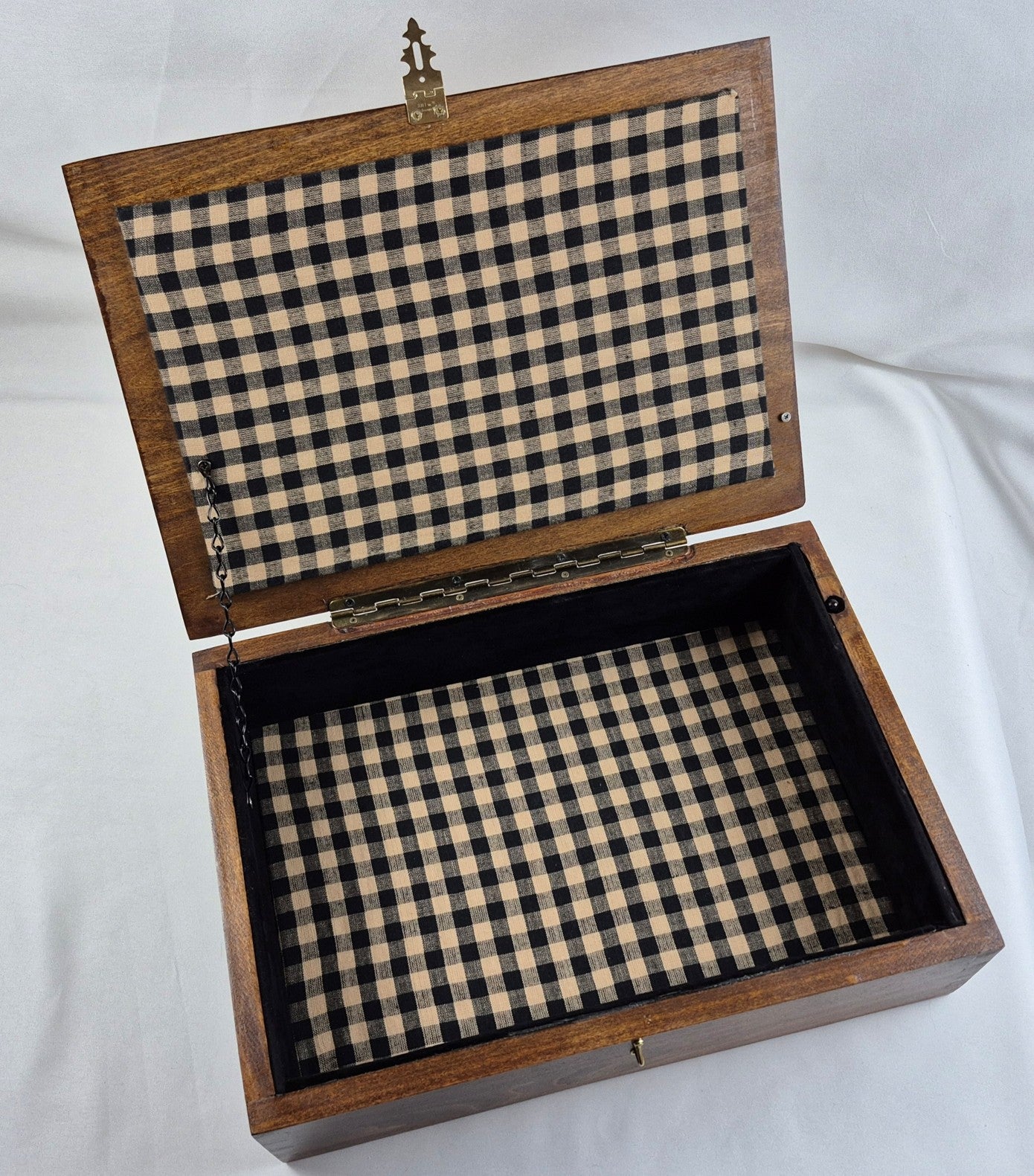 Poplar Keepsake Box with LED Lighting (LB)