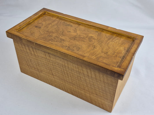Lighted Keepsake Box with Two Different Types of Veneer (LB)