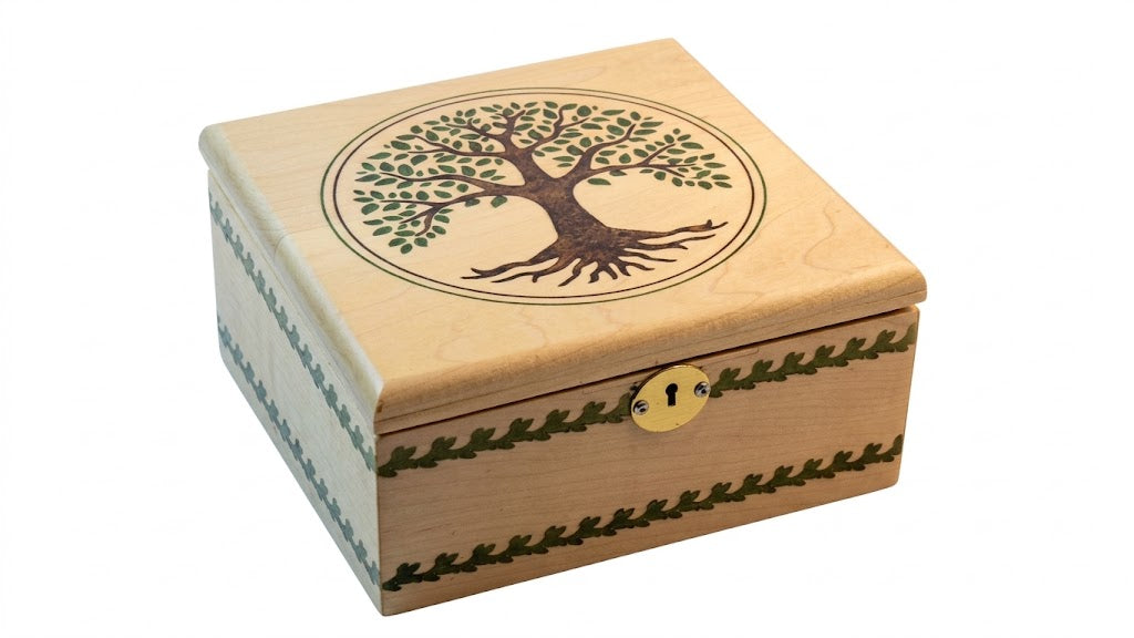 Solid Maple Keepsake Box