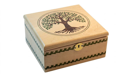 Solid Maple Keepsake Box