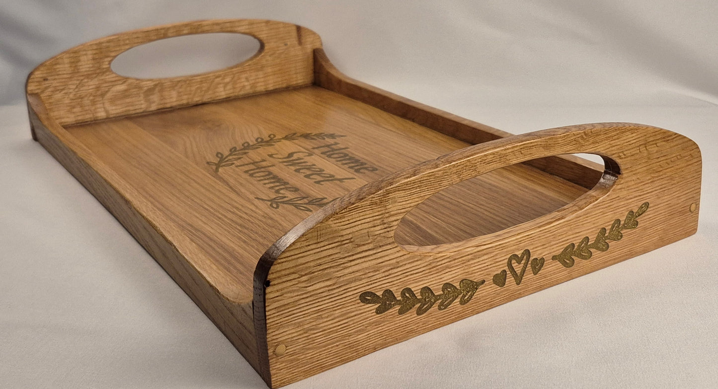 Solid White Oak Serving Tray