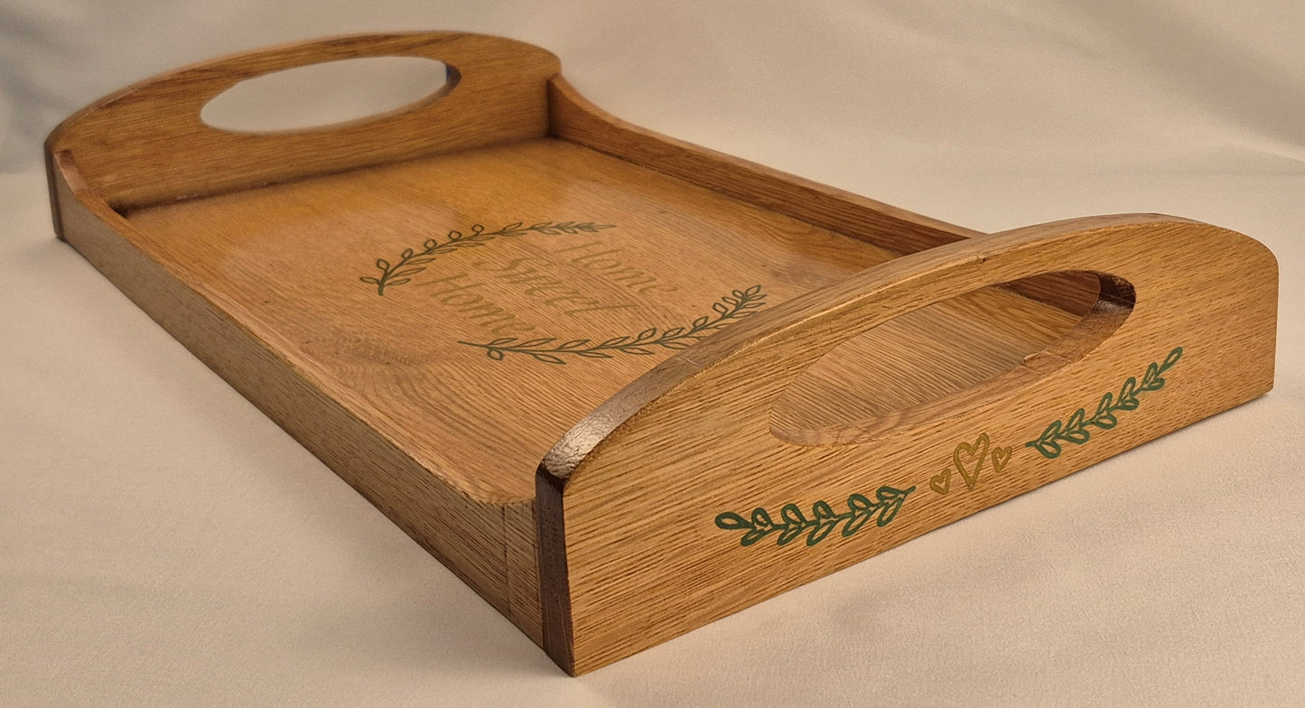 Solid White Oak Serving Tray