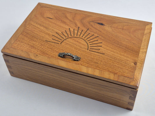 Solid White Oak Keepsake Box