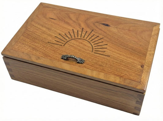 Solid White Oak Keepsake Box