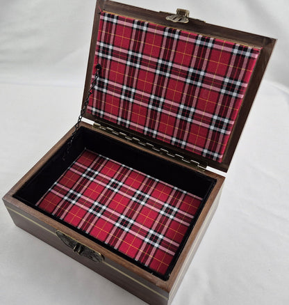 Solid Walnut Keepsake Box