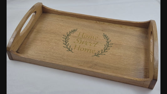 Solid White Oak Serving Tray